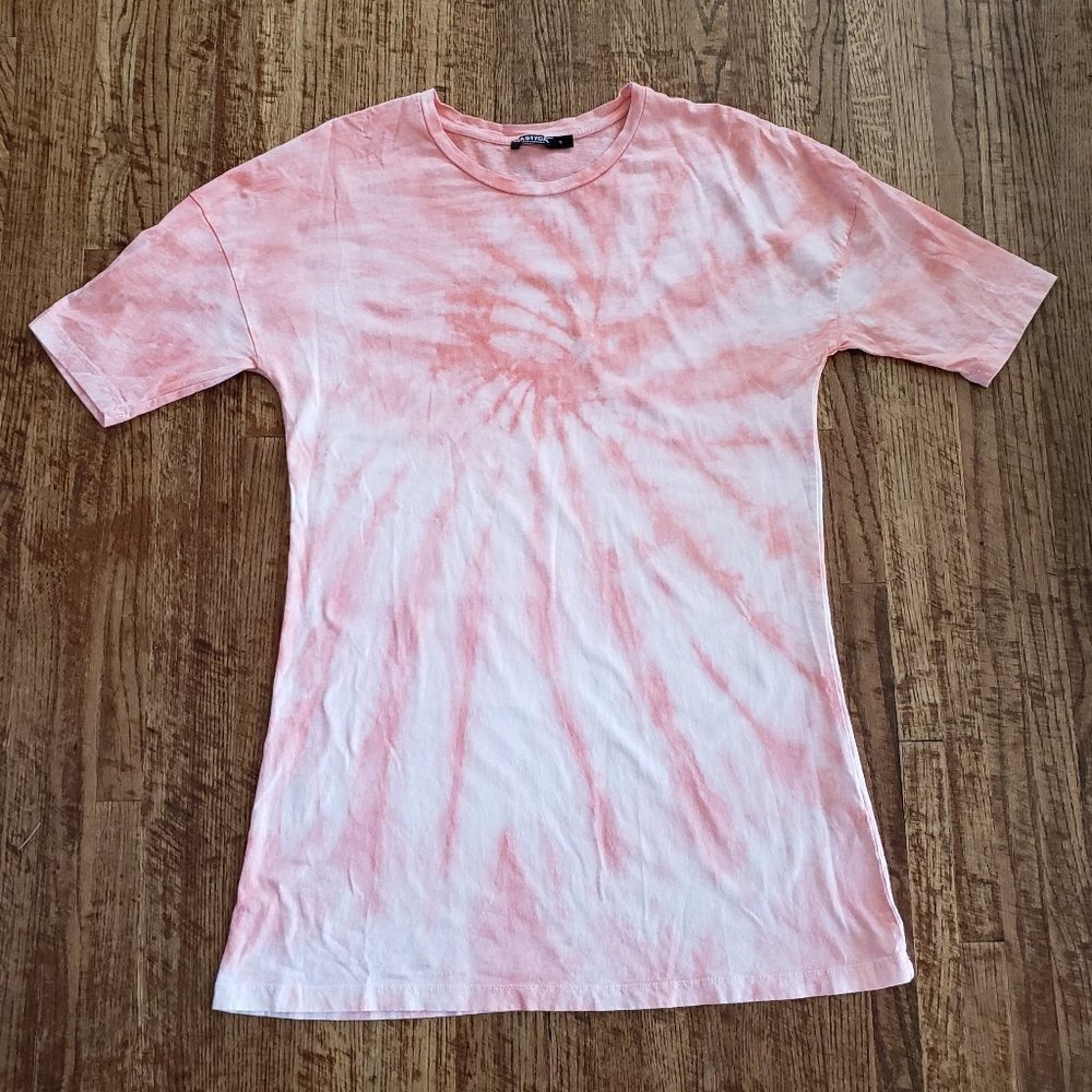 Nasty Gal Tie-Dye Short Sleeve